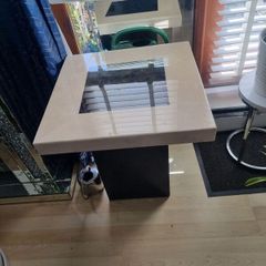 marble side table