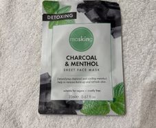 1 x Masking Charcoal & Menthol Face Mask.