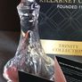 Killarney Crystal Two Candlesticks. Image 3