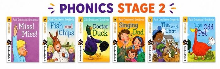 Early Readers Phonics Books by Julia Donaldson - Read with Oxford