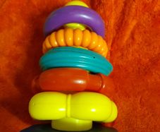 Stacking ring toy