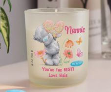 Personalised Me to You Flowery Jar Candle