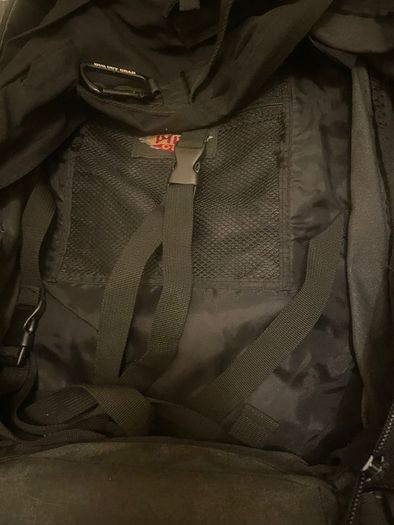 Piper Gear Backpack black MOLLE Back Pack Black - 33 x 26 x 55 cm