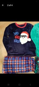 Fleece Xmas Pyjamas 9-10 yrs
