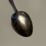 1952 Vintage Sterling Silver Teaspoon -Queen Elizabeth II Coronation Mark Image 4