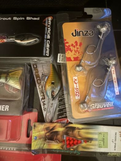 fishing lures artificial savage gear Abu Garcia etc pike bass