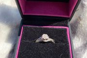 9ct White Gold Diamond Ring