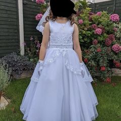 Fabulous Cathy's Communion Dress and veil for sale
