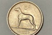 1968 Irish Sixpence