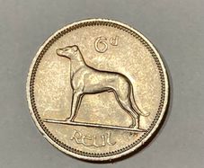 1968 Irish Sixpence