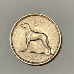 1968 Irish Sixpence