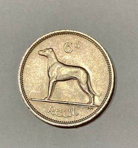 1968 Irish Sixpence