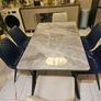 Dining table with 4 chairs Image 5
