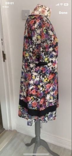 tunic dress multi print size 12