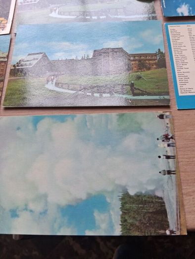 33 x USA And Canadian Mid Century Postcards