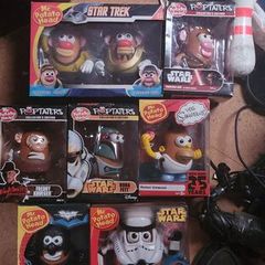 Mr Potatoe Head, star wars, dr who, star trek