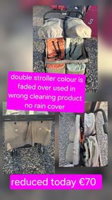 double stroller single strollers