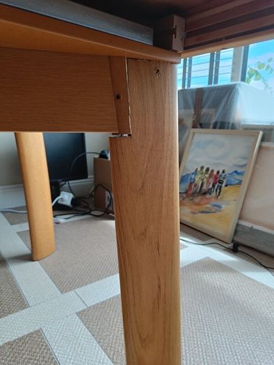 skovby extendable oval dining table