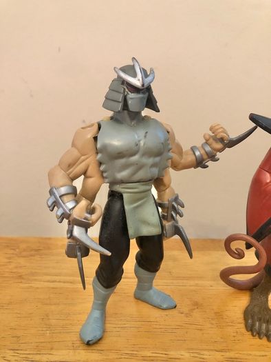 TMNT Shredder and Splinter Figures