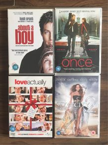 Movies! About a Boy / Once / Love Actually / Sex in the City 2