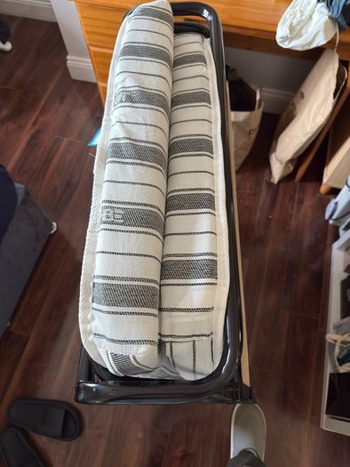 foldable single bed with mattress