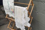 Old wood Clothes Horse