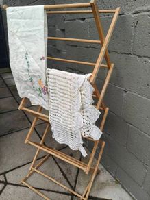 Old wood Clothes Horse