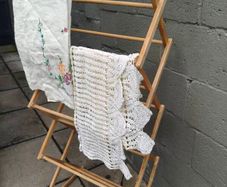 Old wood Clothes Horse