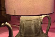 antique teapot lamp