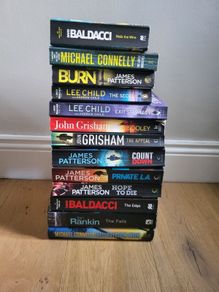 Collection of fiction books