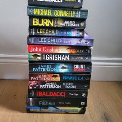 Collection of fiction books