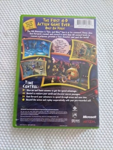 Blinx The Time Sweeper Xbox Original Games Original