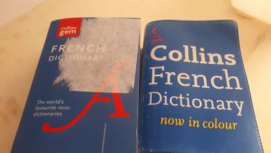 FRENCH dictionaries, Collins, mini size