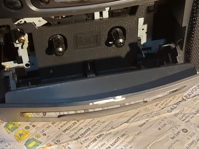 JVC CD, Radio, Tape, Portable music system, Model RC-X230, in excellent cosmetic condition, stuck on Standby Mode, dont have remote