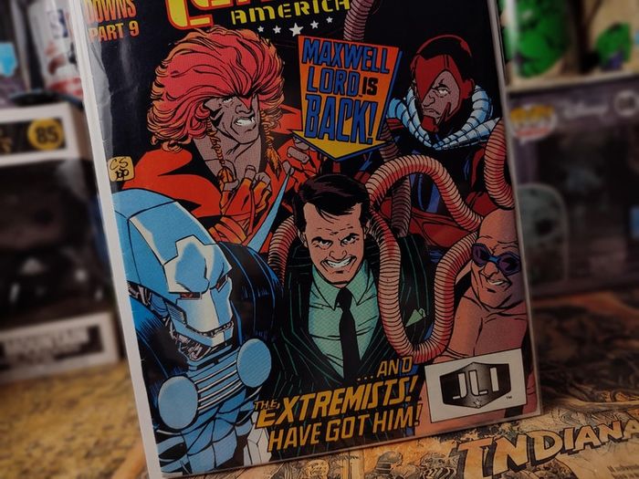Justice League America ! Issue #57 ! LOBO Appearance ! Copper Age Comic from 1991 ! by DC Comics !