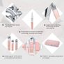 FREE P&P | 10pcs Professional Nail Clippers Kit Pedicure Care Tools-Stainless Steel Grooming Tools for Travel Image 2