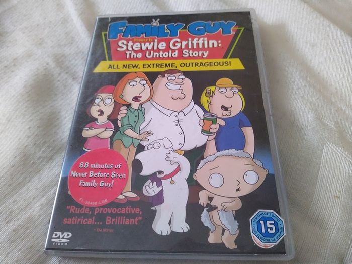 Family Guy Stewie Griffin Untold Story Dvd