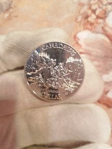 1989 Canada Silver Proof Dollar Coin