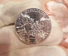 1989 Canada Silver Proof Dollar Coin
