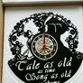 Beauty and The Beast Vinyl Clocks Image 3