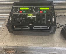 double dj cd & mixer