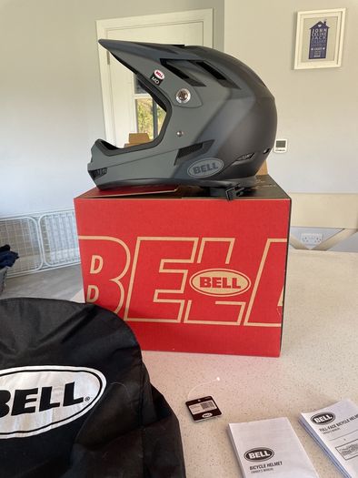Mountain bike full face helmet