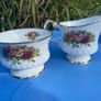 Elizabethan bone china sugar bowl and milk jug Image 6