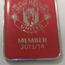 Manchester United - 2013/14 - member key ring and two member pin badges. Season 2013-14 Image 3