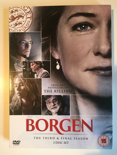 Borgen - Seasons 1-3 [DVD TV Boxset] Danish Language with English Subtitles.