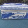 Vintage Chinese Porcelain Lidded Ink Box Image 5