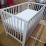 White Baby Cot / Crib. Image 2
