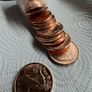 Full tube of 20 x 1 oz copper , 999 Copper Rounds Walking Liberty Eagle Image 3