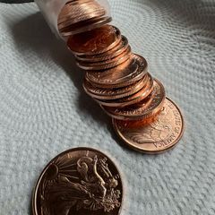 1 oz Copper .999 Round bullion coin  - U.S. Quarter