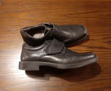 Black Boys Shoes Size 1